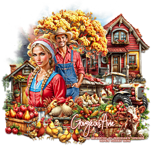 Gorgeous Arie On The Farm