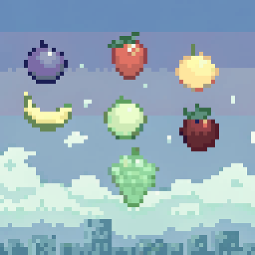  a set of bright cartoon style fruits designed as.png