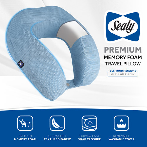 SL11136 Memory Foam Travel Pillow (Blue) AMZ 05.jpg