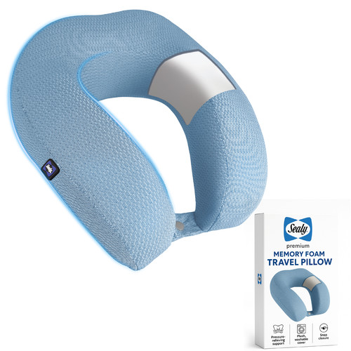 SL11136 Memory Foam Travel Pillow (Blue) AMZ 01.jpg