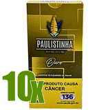 Palheiro Paulistinha Ouro Maço 10x