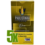 Palheiro Paulistinha Ouro Maço 5x