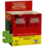 Cigarro de Palha Paulistinha Cereja Display 5x