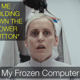 Holding The Power Button