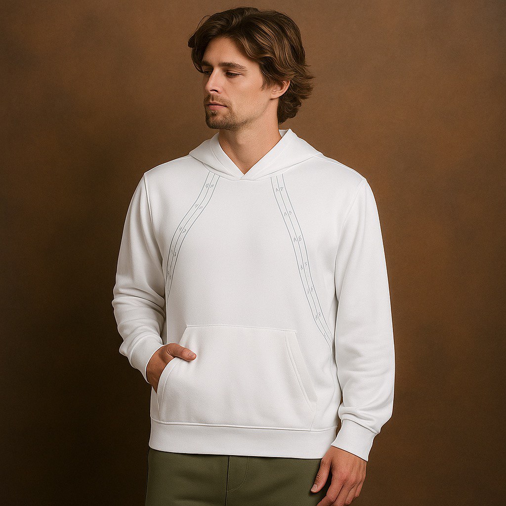 Moletom Kappa Authentic Jpn Gilka Masculino – Branco