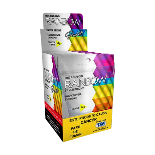 Tabaco Fumo Rainbow Silver Bright Display C5 Bags 12g 4794.png