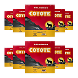 10 Caixas Cigarro de Palha Coyote Tradicional 100 Maços 2853/3423