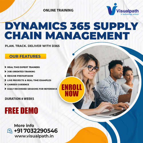 Visualpath is Hyderabad's leading institute for D365 Supply Chain Management. Call +91-7032290546 to join a free demo and enhance your cloud data skills today!
WhatsApp: https://wa.me/c/917032290546
Visit: https://www.visualpath.in/online-dynamics-365-supply-chain-management.html
Visit our Blog: https://visualpathblogs.com/d365-supply-chain-management-functionaltl/