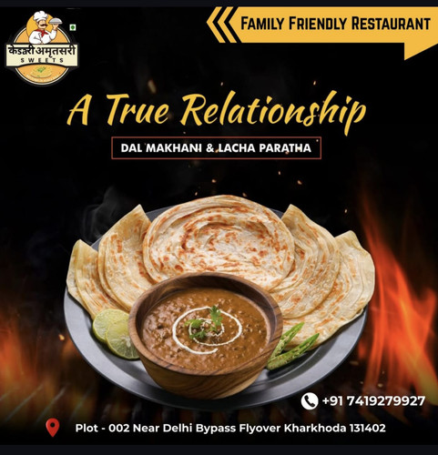 Dal Makhni and Lacha Paratha available at Kesari Amritsari Sweets.jpg