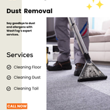 Dust buildup can lead to allergies and poor air quality.