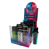 ZL 7E ACENDEDOR ZENGAZ ZL 7E SLIM JET ILUSTRADO