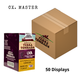 Cigarro de Palha Terra tombada Uva Caixa Master C 50 displays 4821