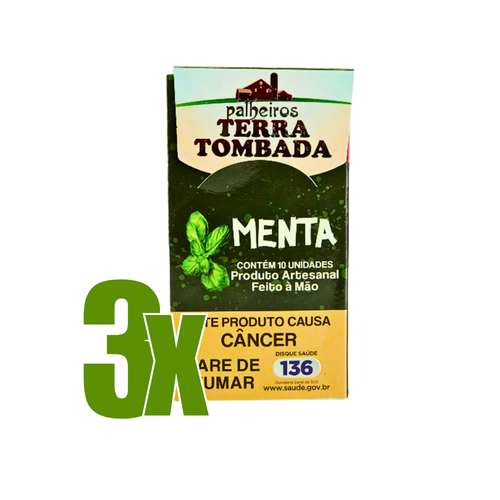 Cigarro de Palha Terra tombada Menta Kit C 3 Maços 4831.png