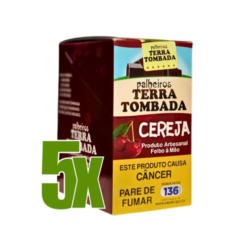 Cigarro de Palha Terra tombada Cereja Kit C 5 Displays 4849.png