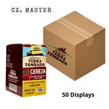 Cigarro de Palha Terra tombada Cereja Caixa Master C 50 displays 4823