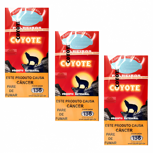 Cigarro De Palha Coyote Tradicional – 3 Maços 2828.png