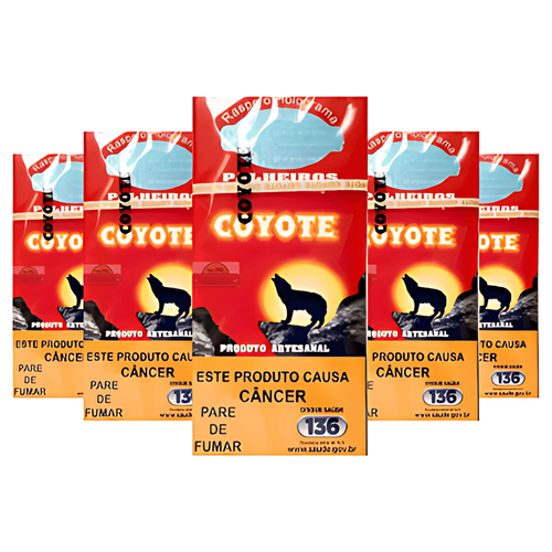 Cigarro De Palha Coyote Tradicional 5 Maços 2830.png