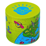 Dichavador Bem Bolado 4 partes 4 cm Zinco Planeta Legalize Unidade 4723