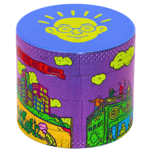 Dichavador Bem Bolado 4 partes 4 cm Zinco Lojinha da Brisa Unidade 4725 (2).png