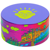 Dichavador Bem Bolado 3 partes 5 cm Zinco Lojinha da Brisa Unidade 4721 (3)