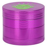 Dichavador Bem Bolado 4 partes 5 cm Alumínio Roxo Unidade 4717