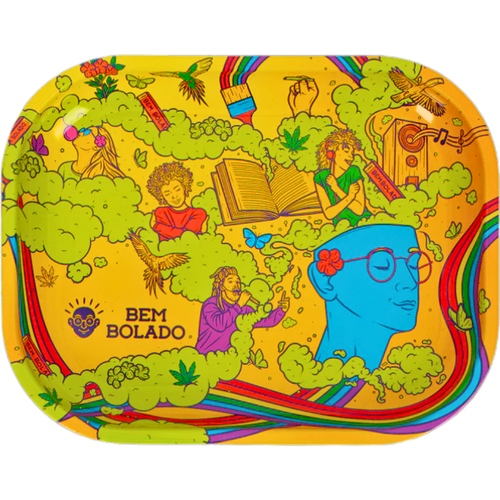 Bandeja Bem Bolado Ferro Pequena Amarelo 4709.png