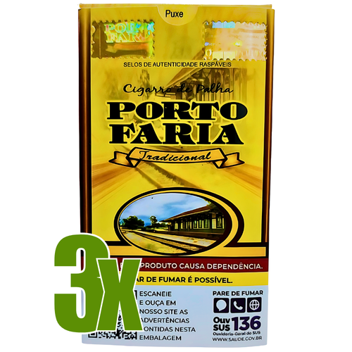 Cigarro de Palha Porto Faria Tradicional Display C 10 Display 3x 2900.png