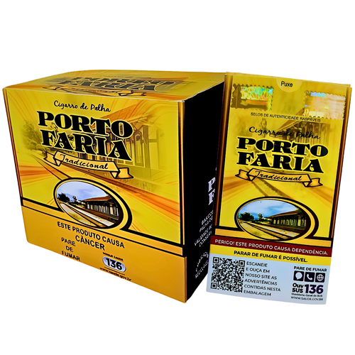Cigarro de Palha Porto Faria Tradicional Display C 10 Caixa + Display 2900 (2).png
