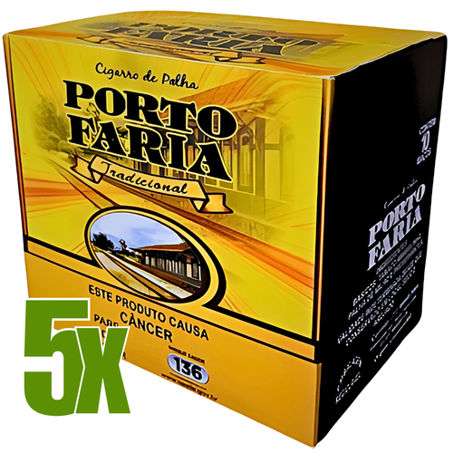 Cigarro de Palha Porto Faria Tradicional Display C 10 Caixa 5x 2900.png