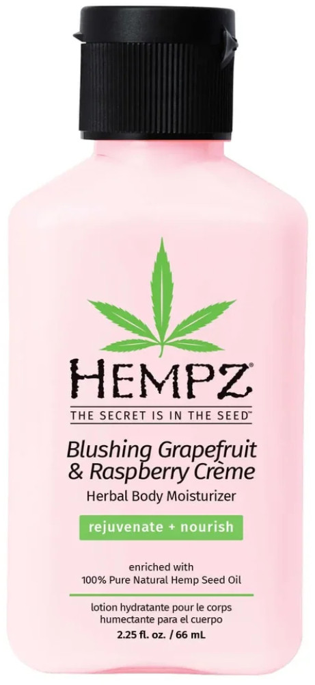 Hempz Blushing Grapefruit and Raspberry Creme Herbal Body Moisturizer 2.25 oz.jpg