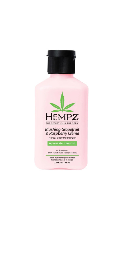 Hempz Blushing Grapefruit and Raspberry Creme Herbal Body Moisturizer 2.25 oz.jpg