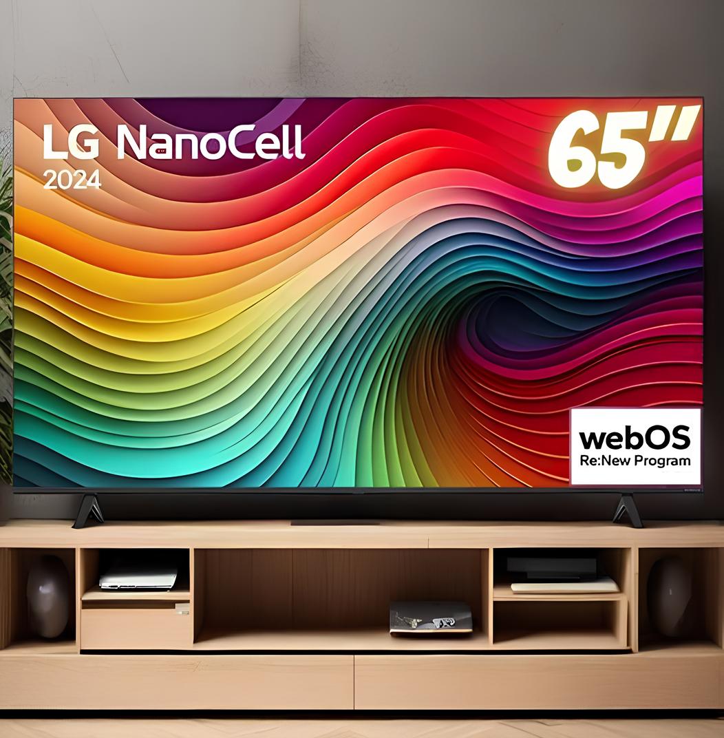 TV LG 65″ Smart 4K UHD NanoCell 65NANO80TSA