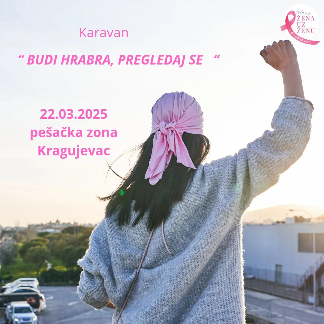 “BUDI HRABRA, PREGLEDAJ SE!”: Lokalna kancelarija Udruženja “Žena uz ženu”organizuje karavan besplatnih ultrazvucnih pregleda dojke!