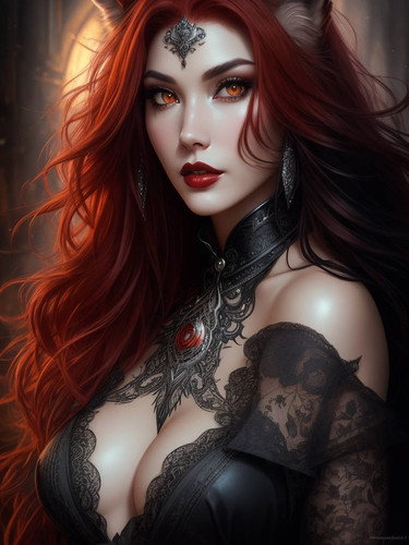 wolf hybrid beautiful sexy woman red hair dark 0 by arrojado dgelmlx 414w 2x.jpg