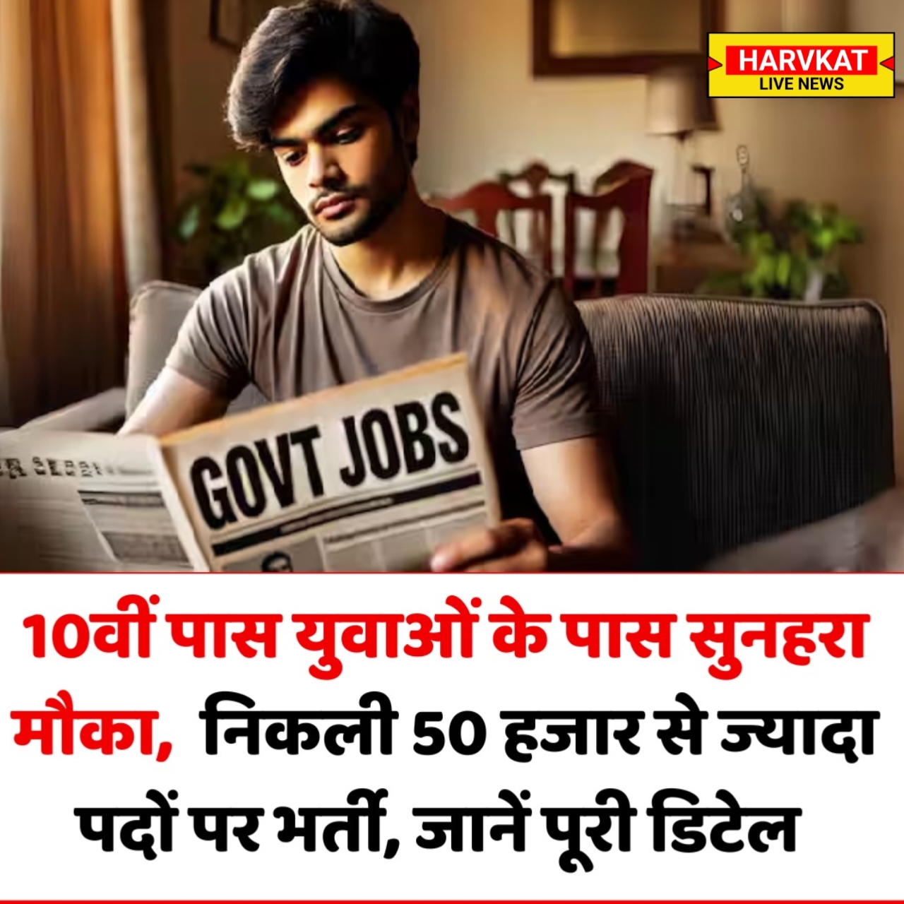 10वीं पास युवाओं के लिए सुनहरा अवसर: राजस्थान में 50,000+ Group D पदों पर भर्ती