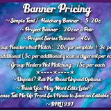 banner pricing 2025