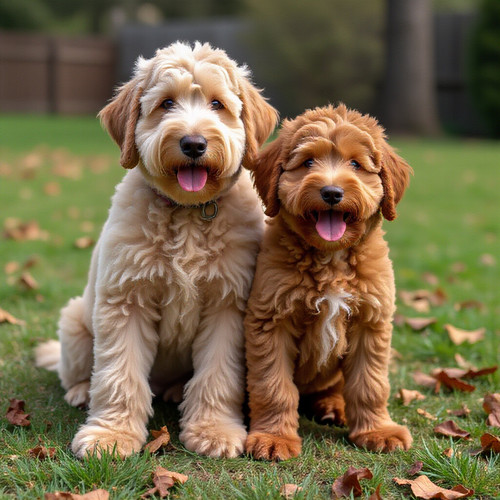 Big Belly Bob labradoodle with absurdly large and bouncy belly who likes to sit like a teddy bear al.jpg