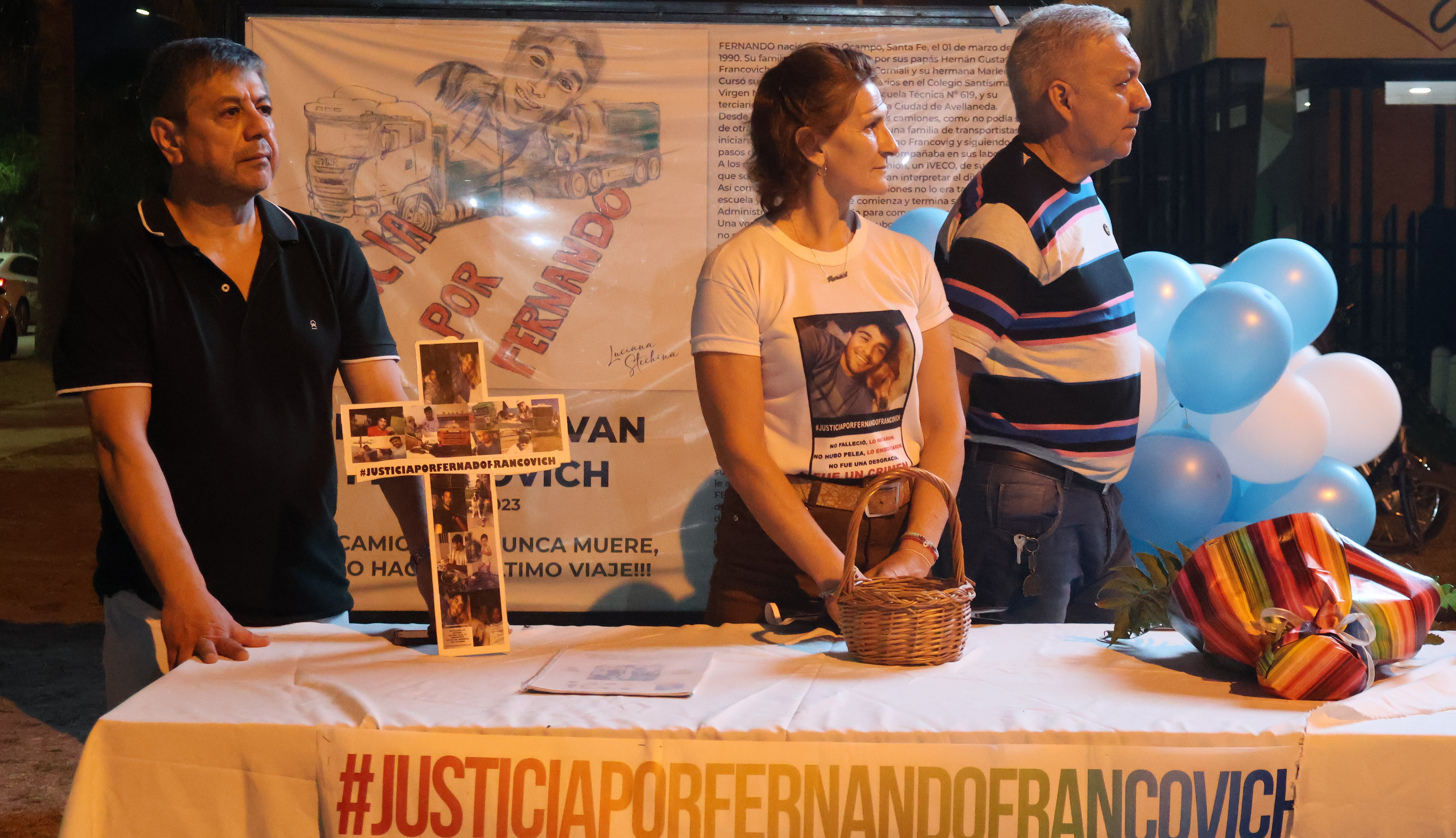 Dos años del vil asesinato a Fernando Iván Francovich de Villa Ocampo, ocurrido en la provincia del Chaco, donde la mafia permanece impune.