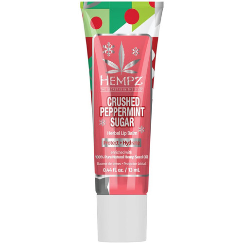Hempz Crushed Peppermint Sugar Herbal Lip Balm .44 oz.jpg
