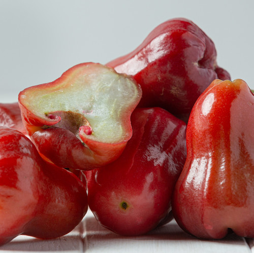 rose apple on white wooden backgroud.jpg