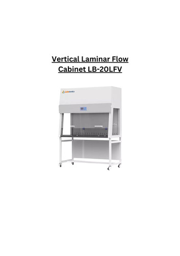 Vertical Laminar Flow Cabinet LB 20LFV.jpg