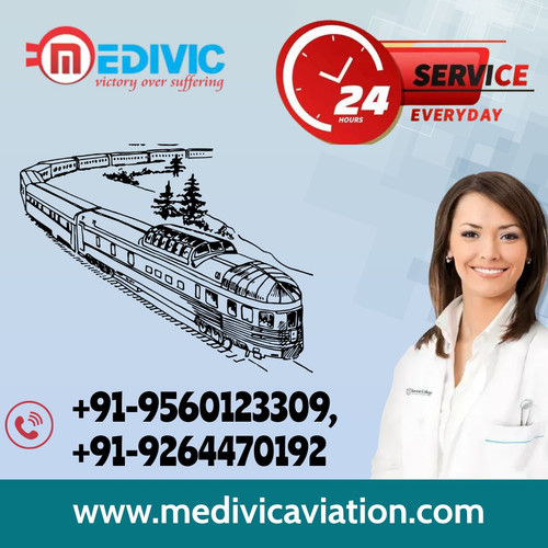 Book the Most Advanced Train Ambulance Service in Bangalore by Medivic with Proper Medical Solution.jpg