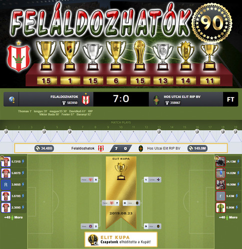 Elit Kupa 81.Szezon Döntő (90.Kupa)