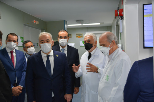 2ª Foto Ministro da Saúde visitou Centro de Hemodinamica do HSI, considerado um dos mais completos d