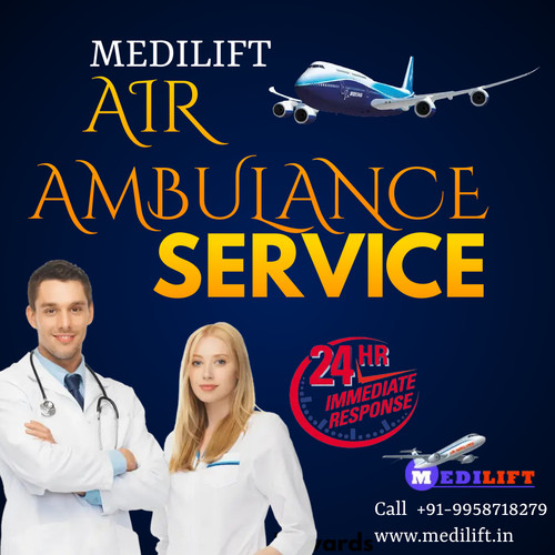 Best Emergency Air Ambulance Service in Lucknow by Medilift.jpg