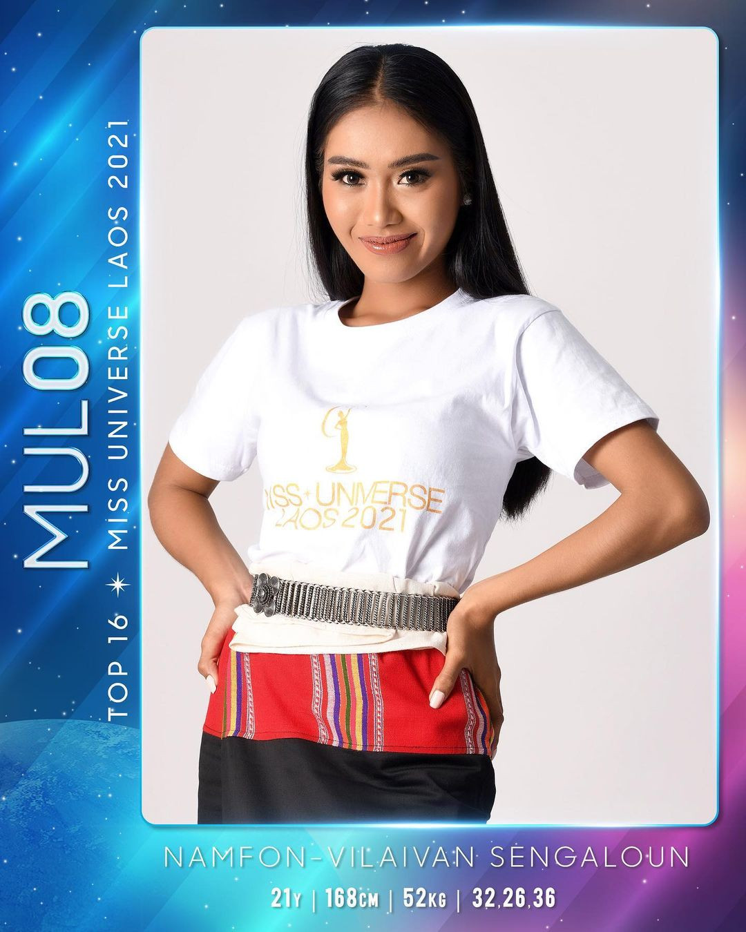 candidatas a miss universe laos 2021. final: 31 oct. 5ANVBs