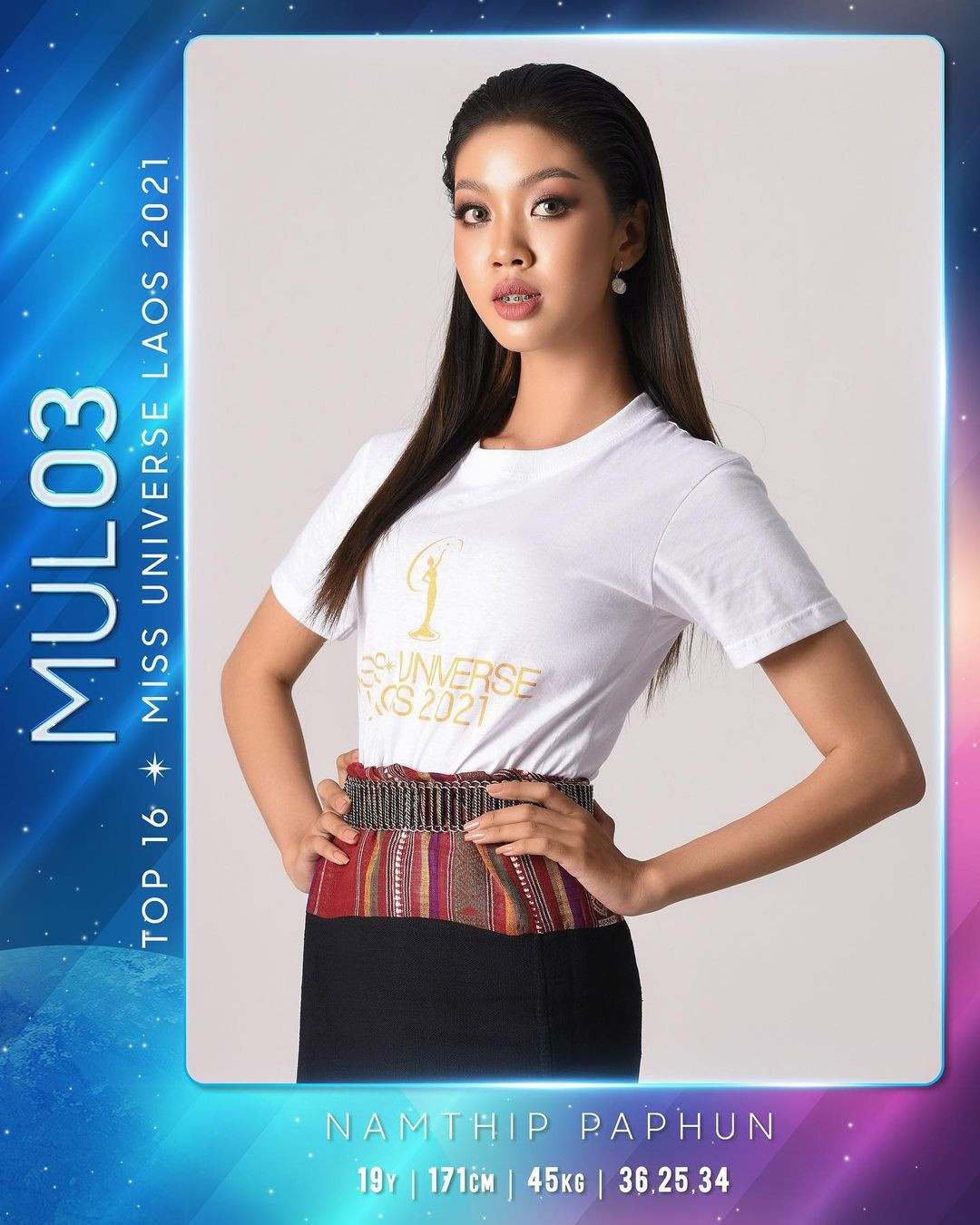 candidatas a miss universe laos 2021. final: 31 oct. 5ANomP