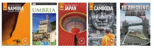 5 Travel Guides - Namibia / Umbria / Japan / Cambodia / 10 Amazing Bridges