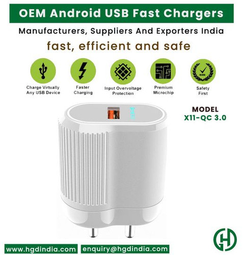 HGD X11-QC 3.0 Fast Charger Manufacturers, Suppliers In India.jpg