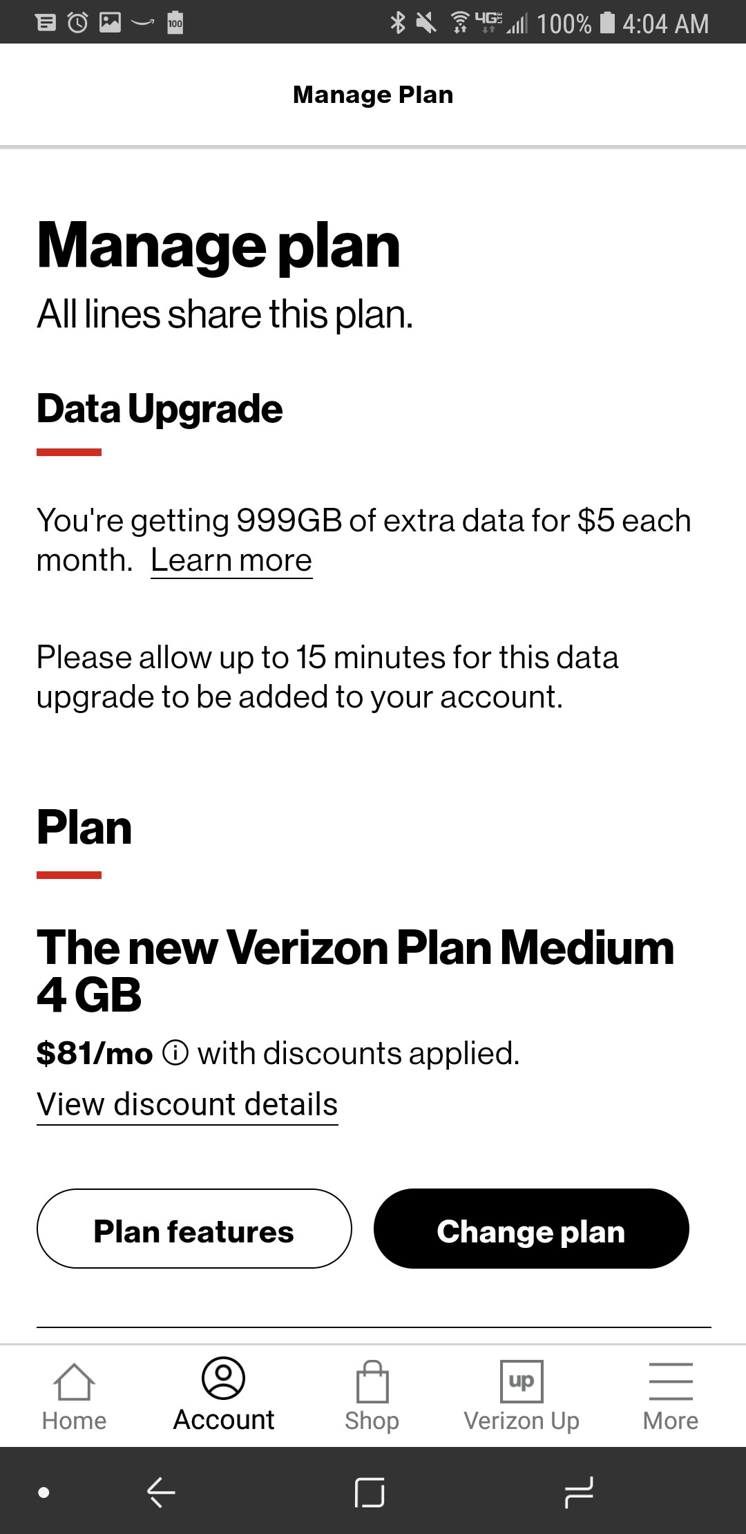 Was just offered 999gb of “bonus data” r/verizon